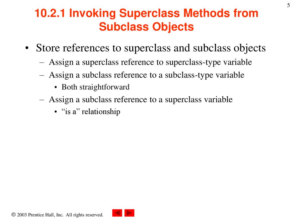 Chapter 10 - Object-Oriented Programming: Polymorphism - ppt download