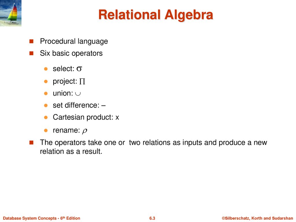 Chapter 6 formal relational query languages ppt download