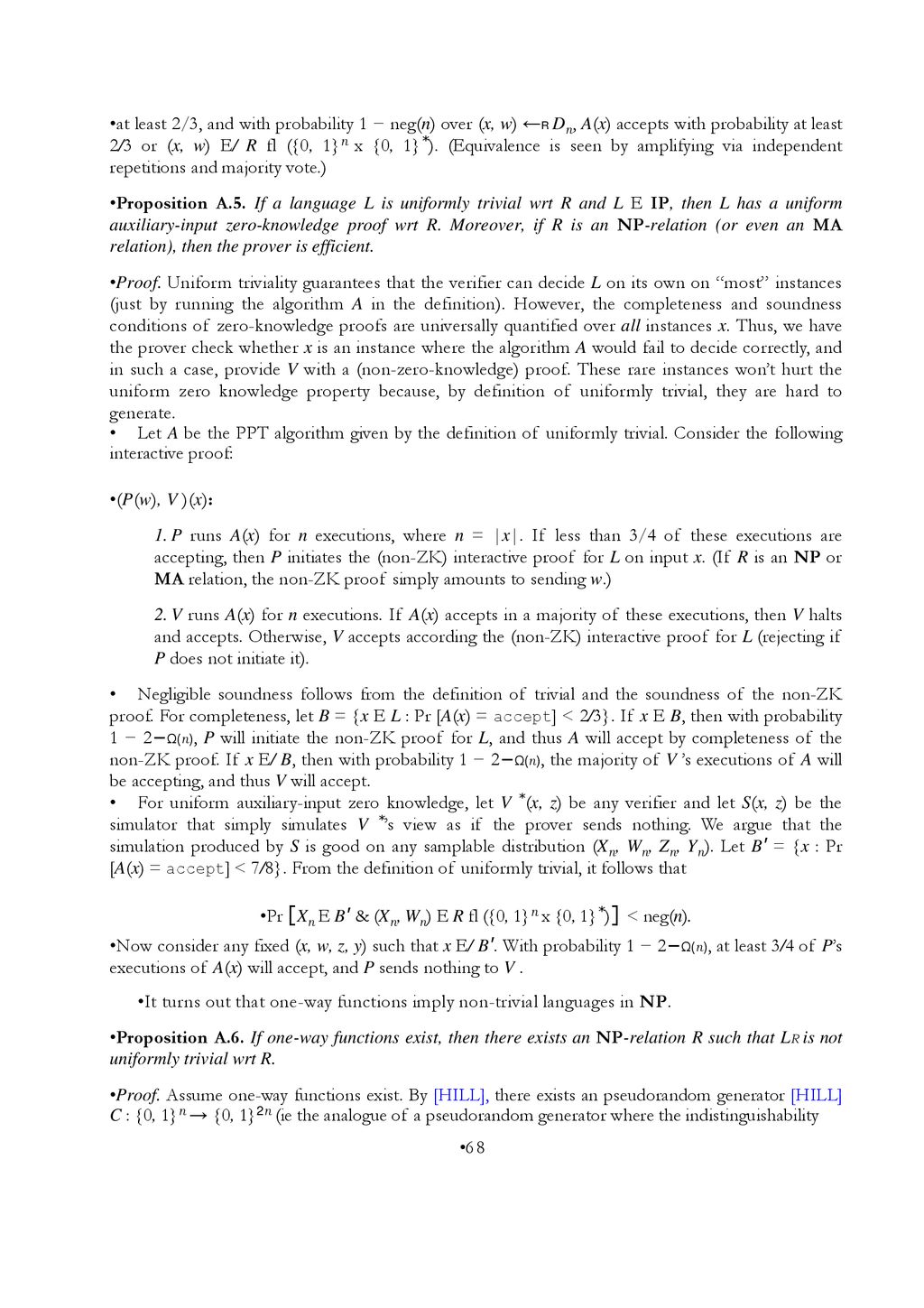 Lower Bounds For Non Black Box Zero Knowledge Ppt Download