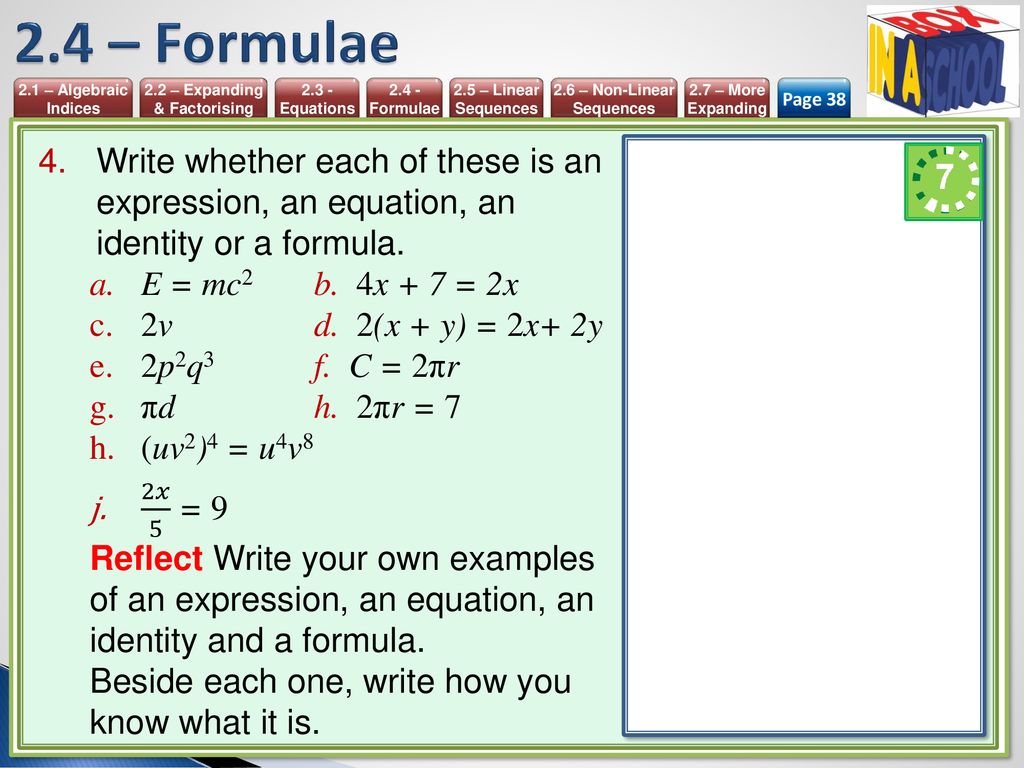 Unit 2 Algebra Mathematics 9 1 Igcse Year Ppt Download