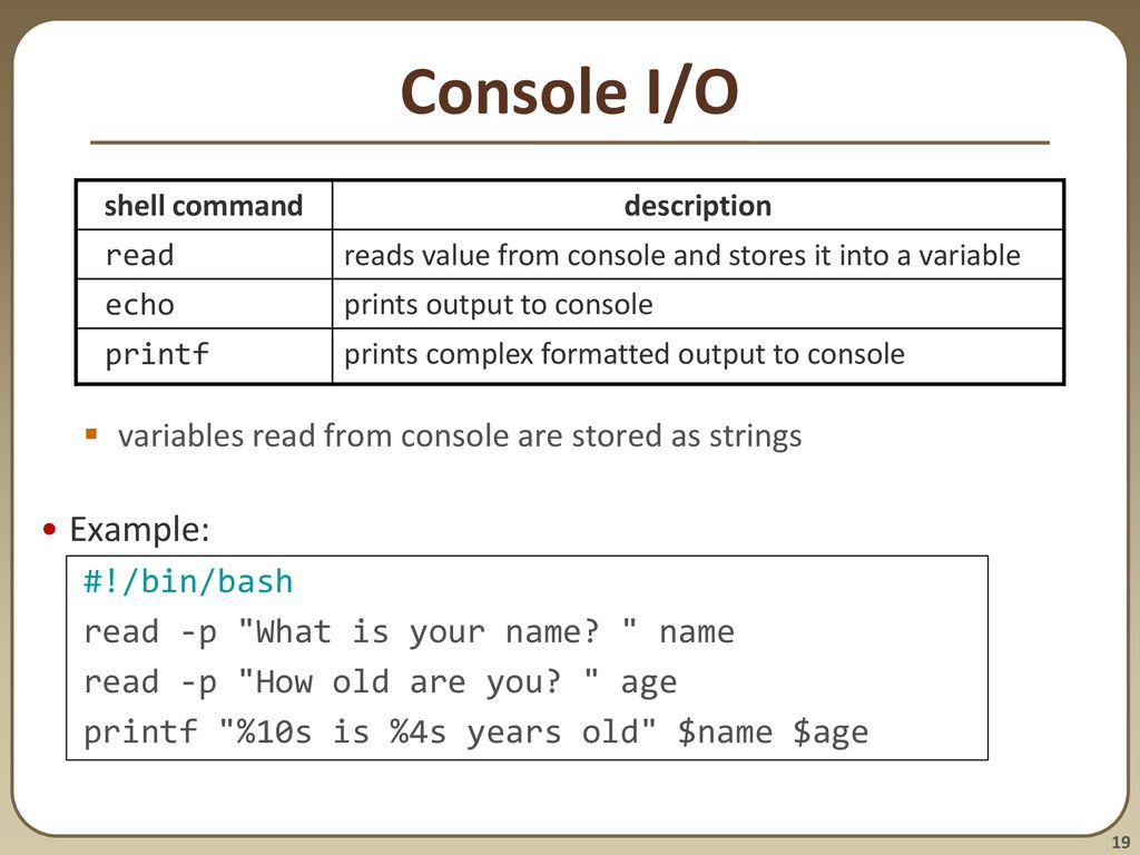 Intro to shell scripting ppt download