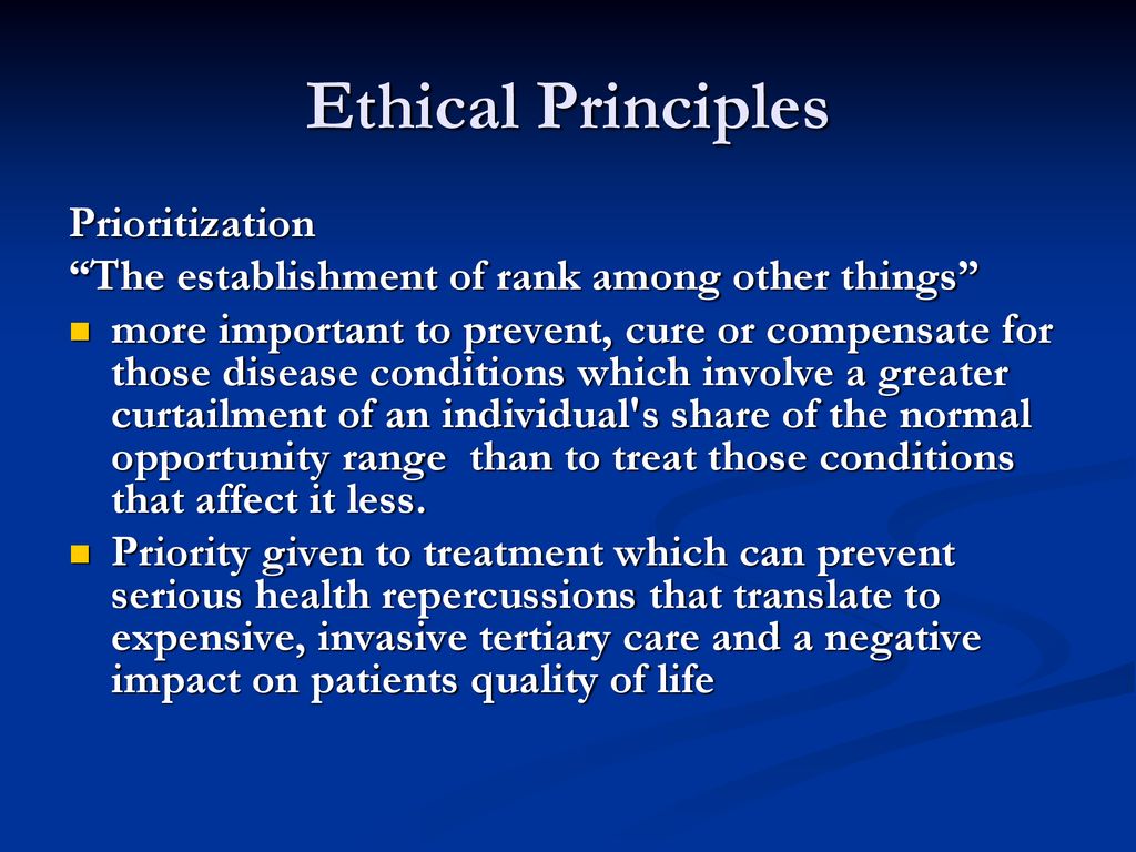 Access to Treatment Ethical Issues - ppt download