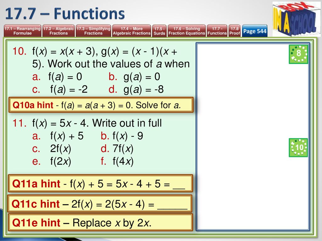 Unit 17 More Algebra Mathematics 9 1 Igcse Year Ppt Download Unit 17 More Algebra Mathematics 9 1 Igcse Year Ppt Download
