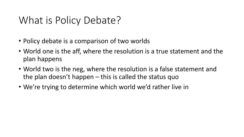 Introduction To Policy Debate Ppt Download introduction-to-policy-debate-ppt-download