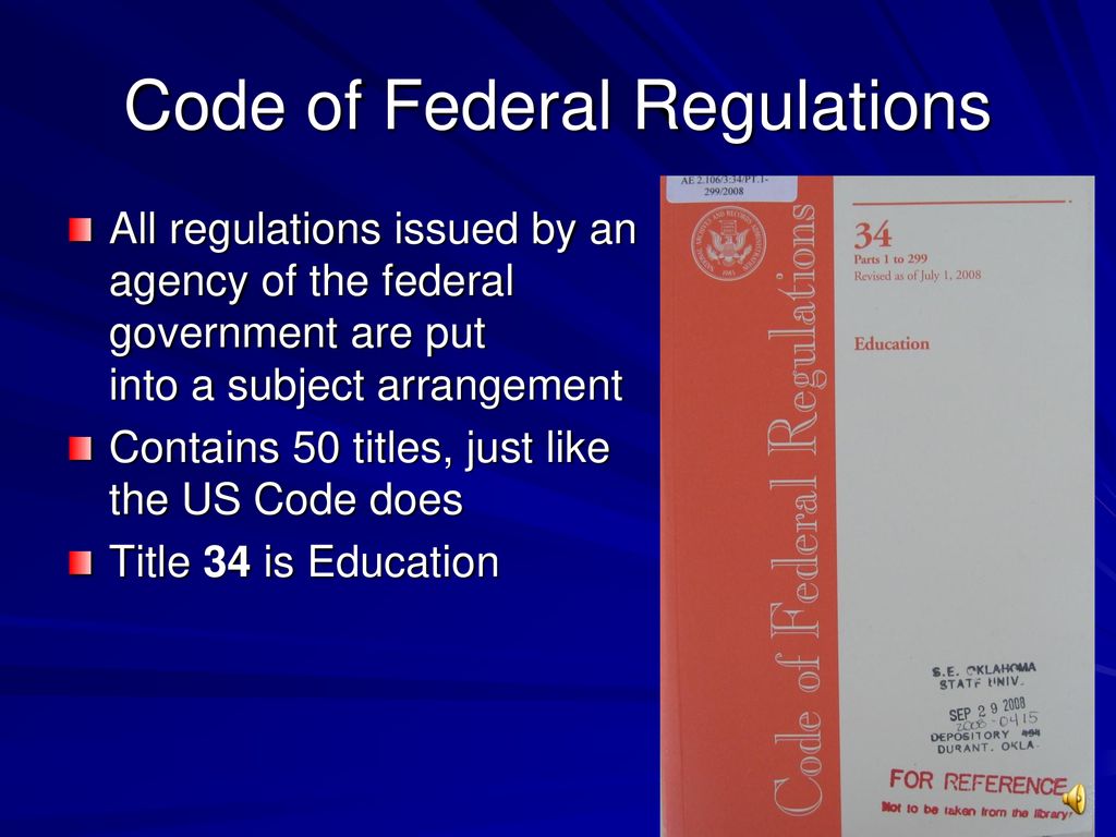 PUBLIC SCHOOL LAW Part 15: Primary Legal Sources-Administrative Law ...