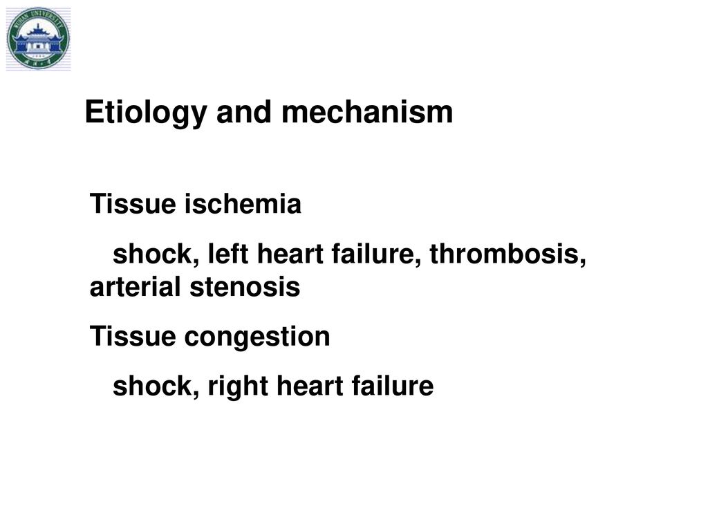 Etiology and mechanism