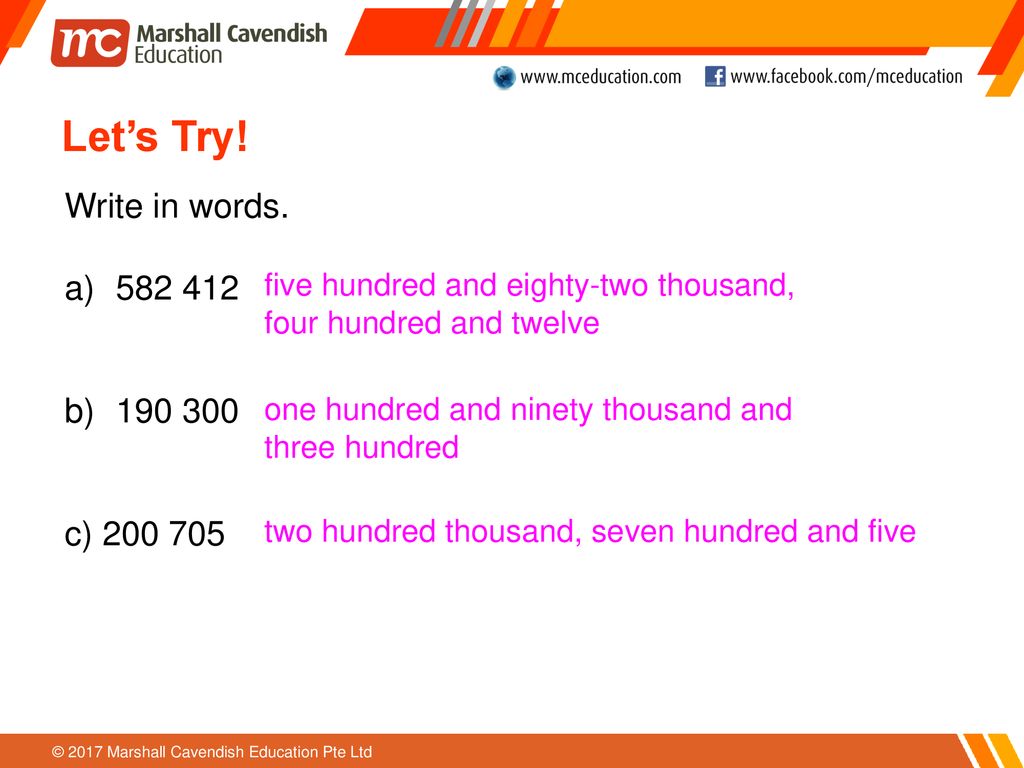 Primary 26 Mathematics Whole Numbers - ppt download