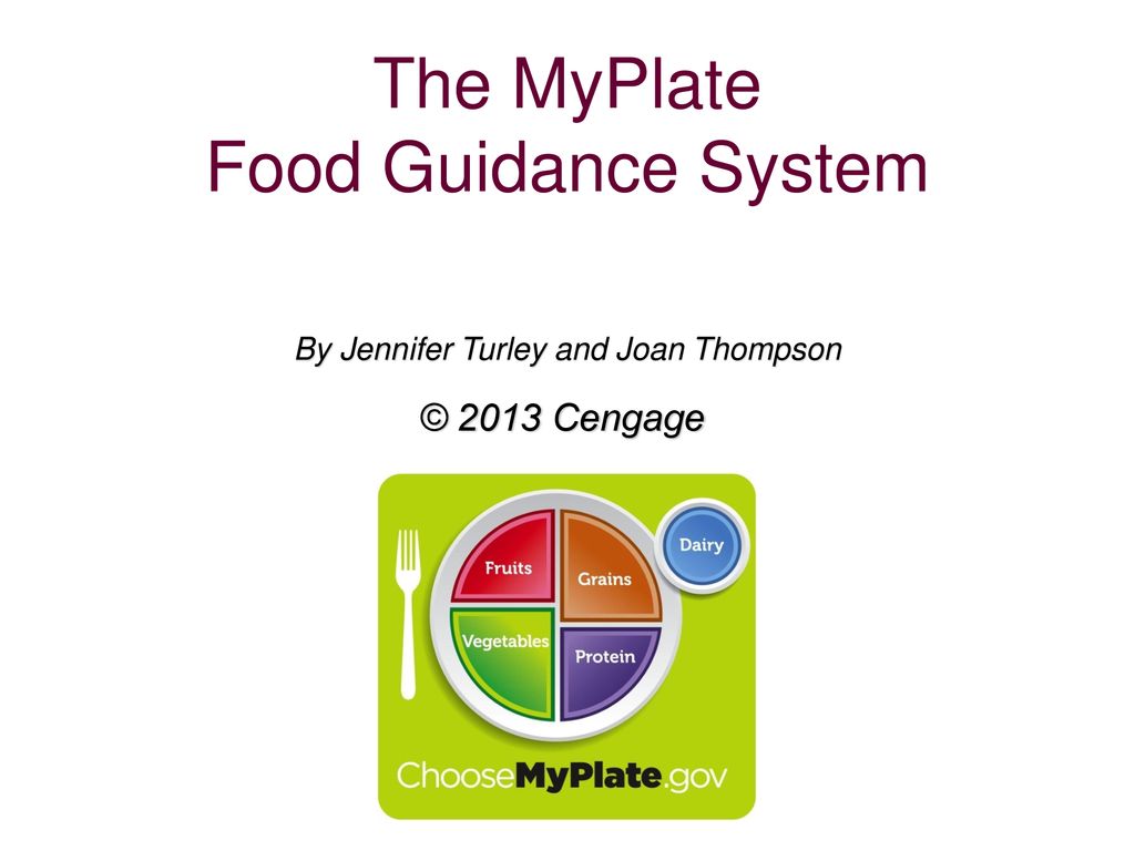 The Myplate Food Guidance System Ppt Download