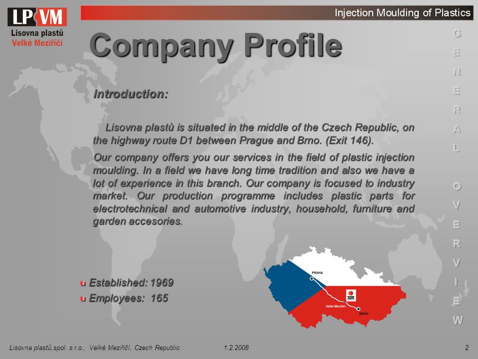 Company Profile Introduction: