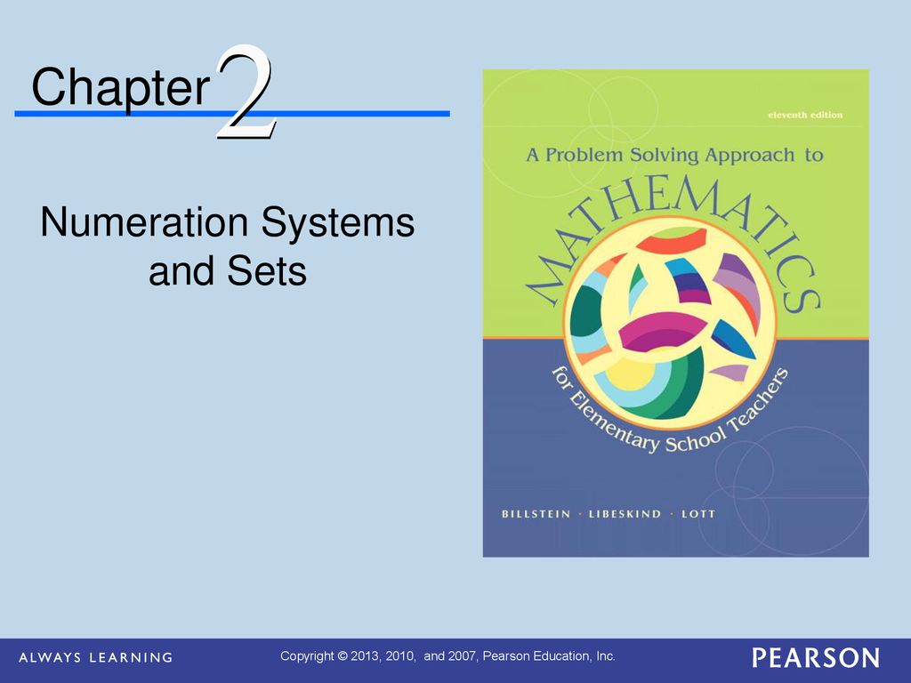 2 Chapter Numeration Systems And Sets - Ppt Download