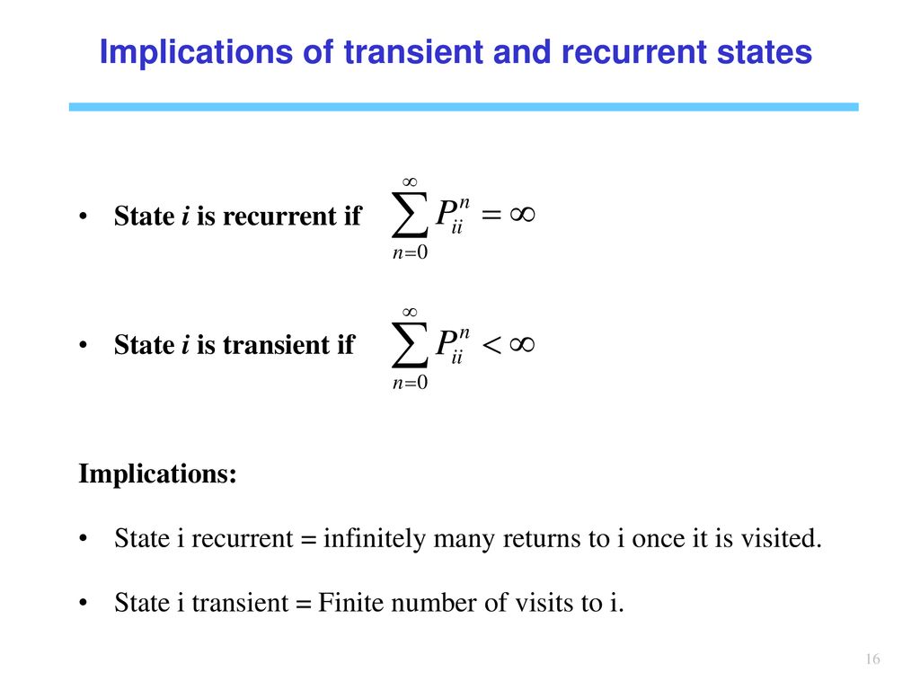 Discrete time markov chain ppt download