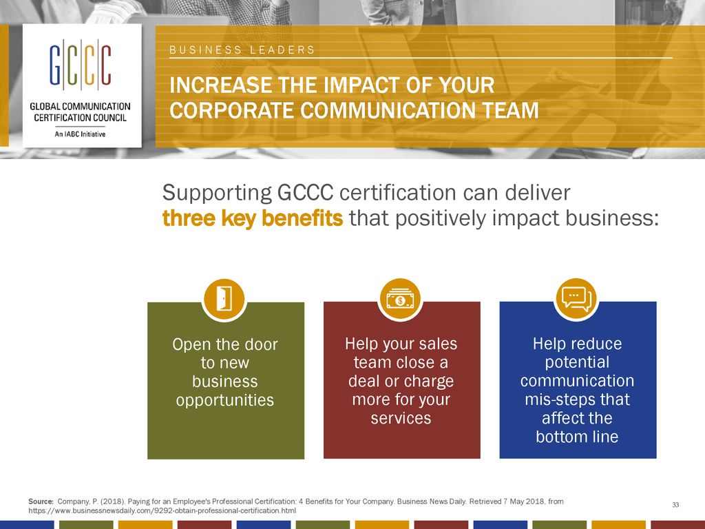 INCREASE THE IMPACT OF YOUR CORPORATE COMMUNICATION TEAM