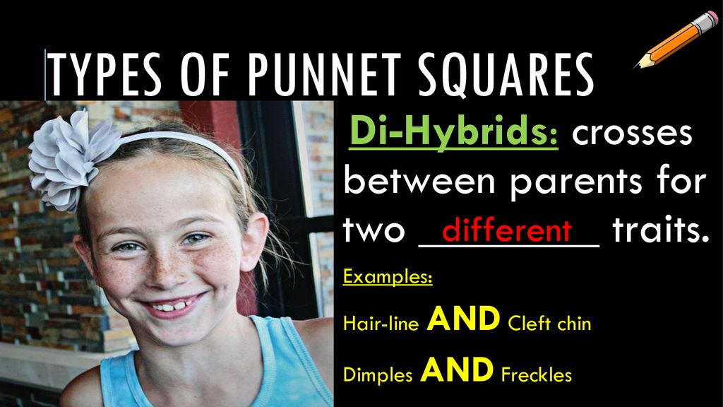 Types of Punnet squares