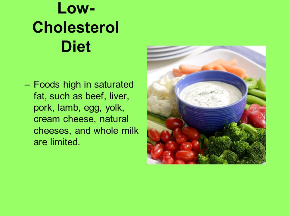 Low-Cholesterol Diet