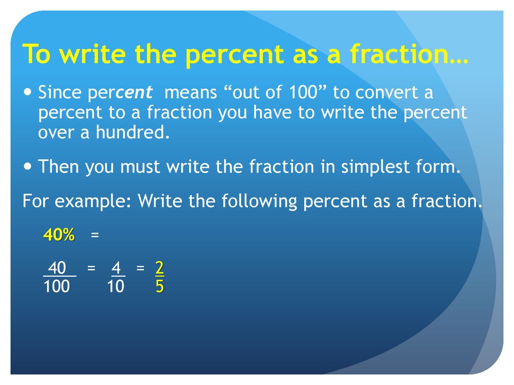 fractions-and-percents-ppt-download