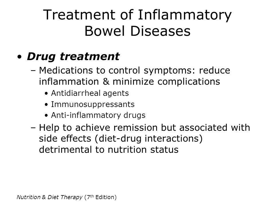 Treatment of Inflammatory Bowel Diseases