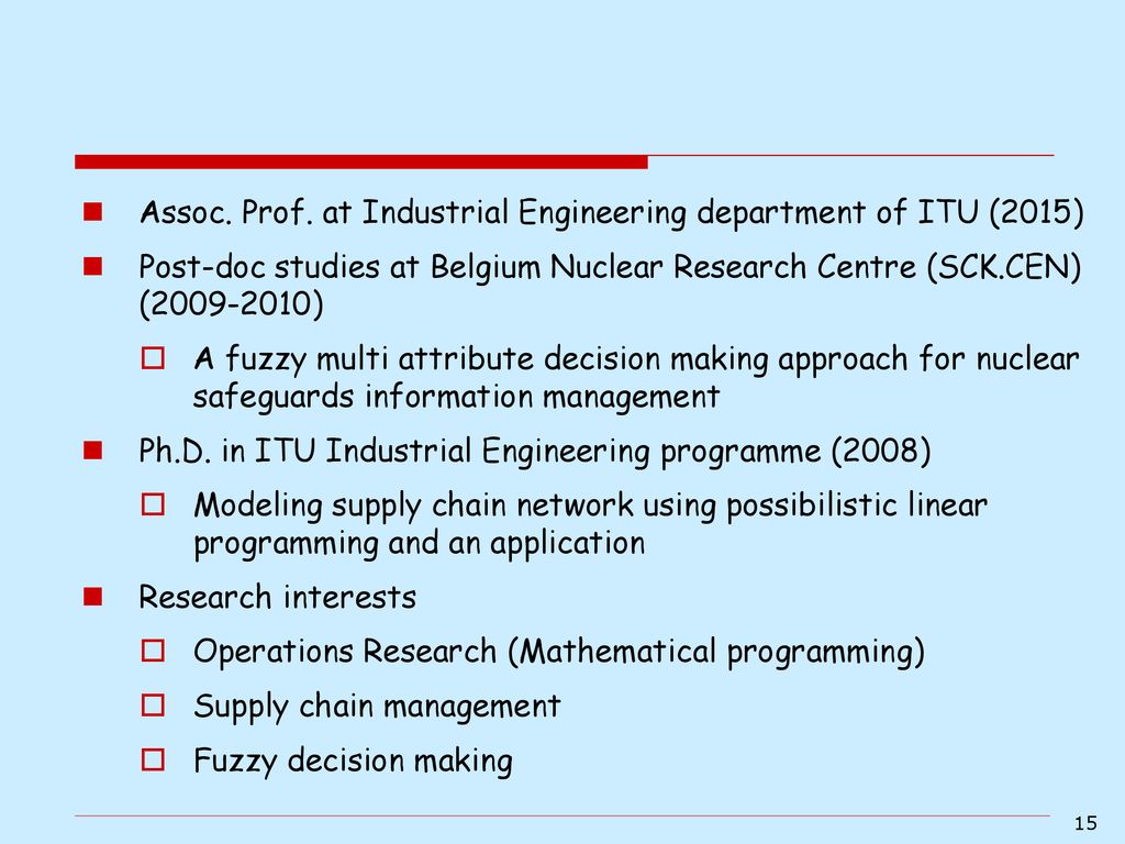 End332e operations research ii ppt download
