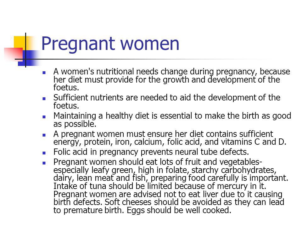Dietary needs throughout life - ppt video online download