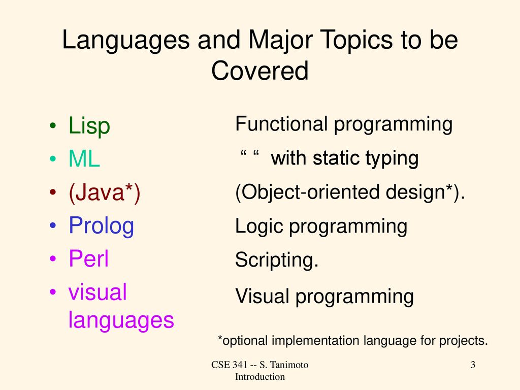 CSE 341 Programming Languages Autumn ppt download