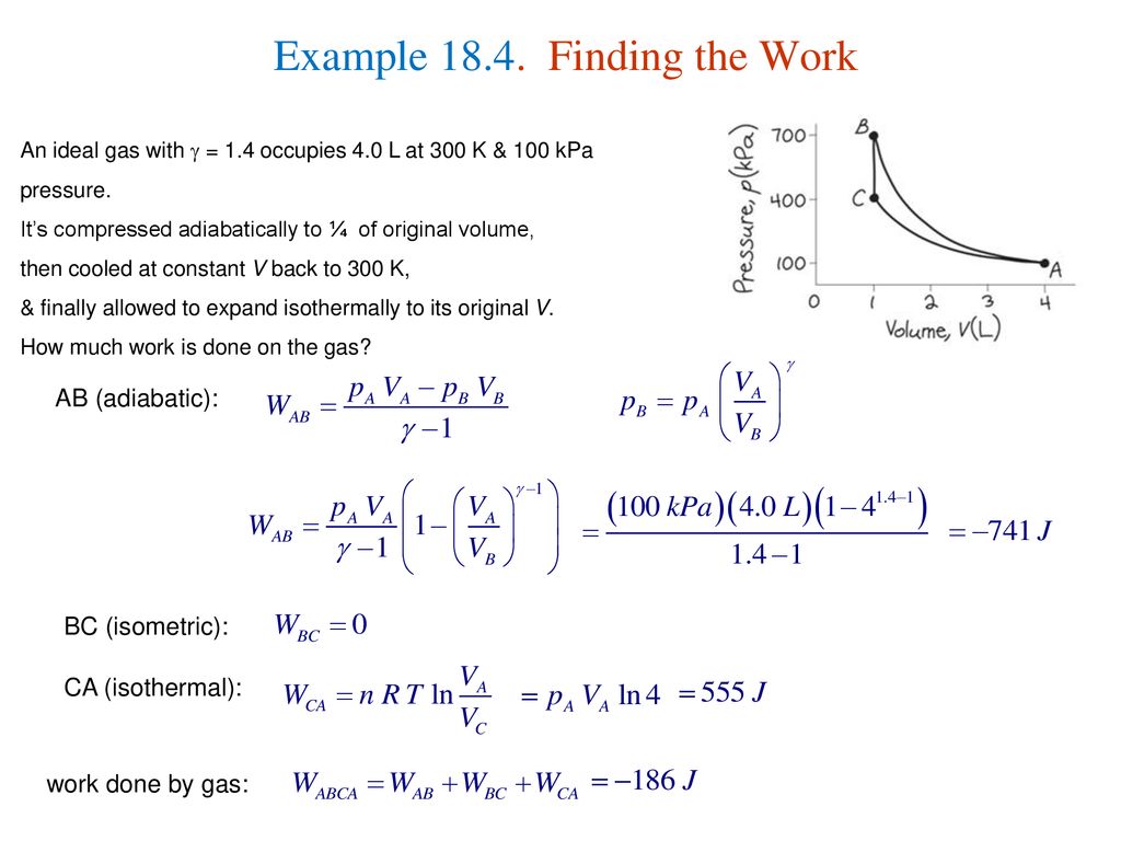 18 Heat Work First Law Of Thermodynamics Ppt Download