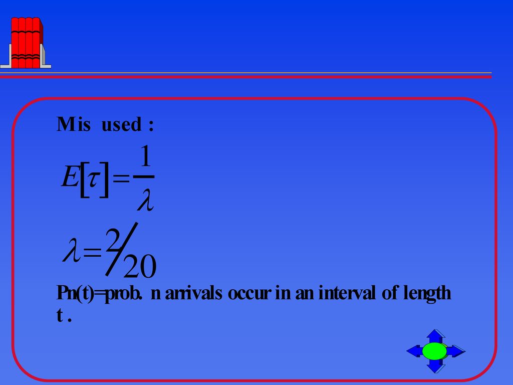 Counting Process State Of The System Is Given By The Total Number Of Customers In The System Ppt Download