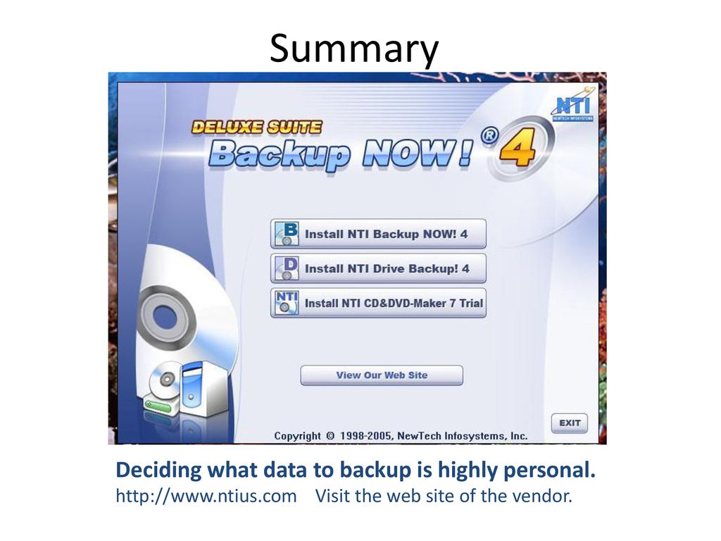 nti backup software free download nti backup software free download