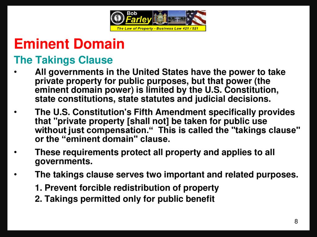 Slide Set TwentyThree Modern Challenges in Property Law Land Use 3