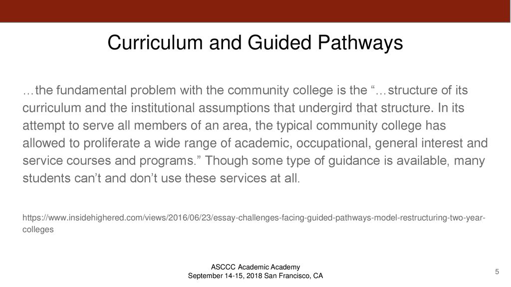 Guided Pathways And Curriculum - Ppt Download