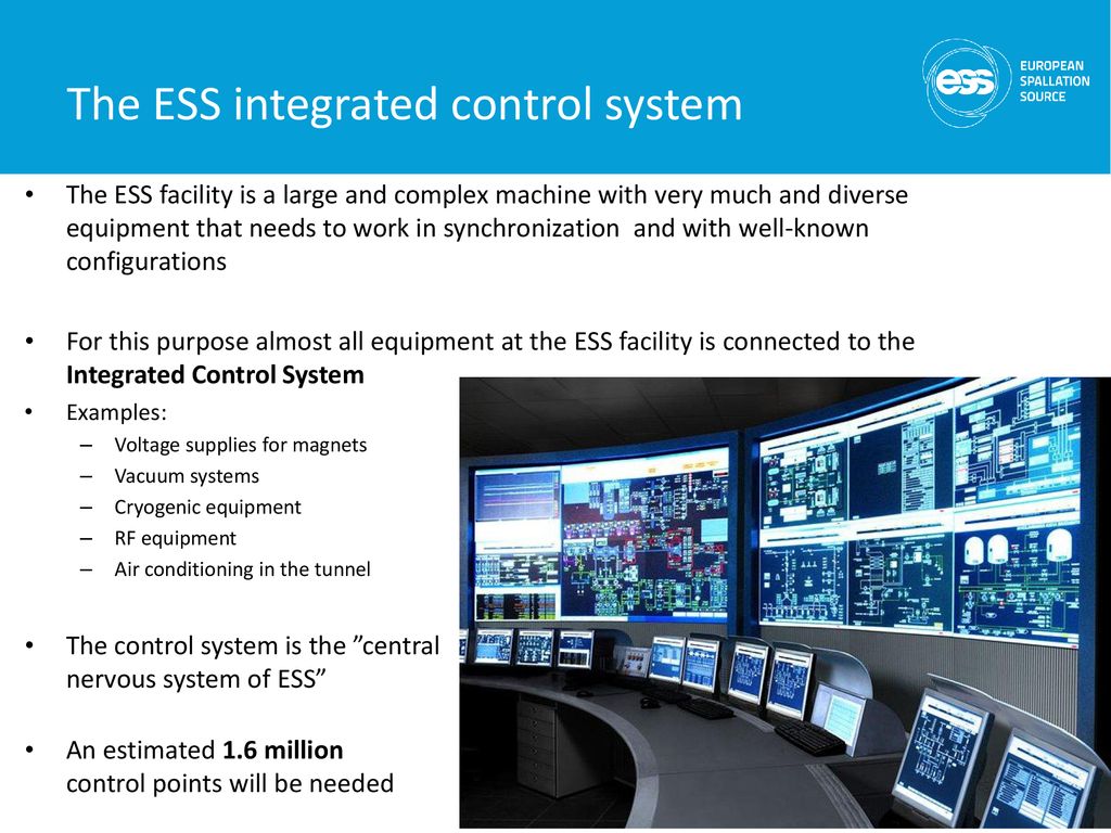 The ESS integrated control system