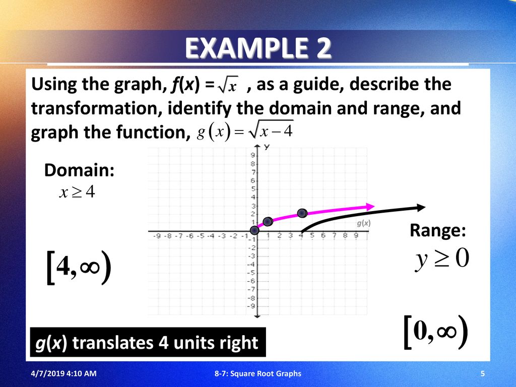 Square root functions radical functions ppt download