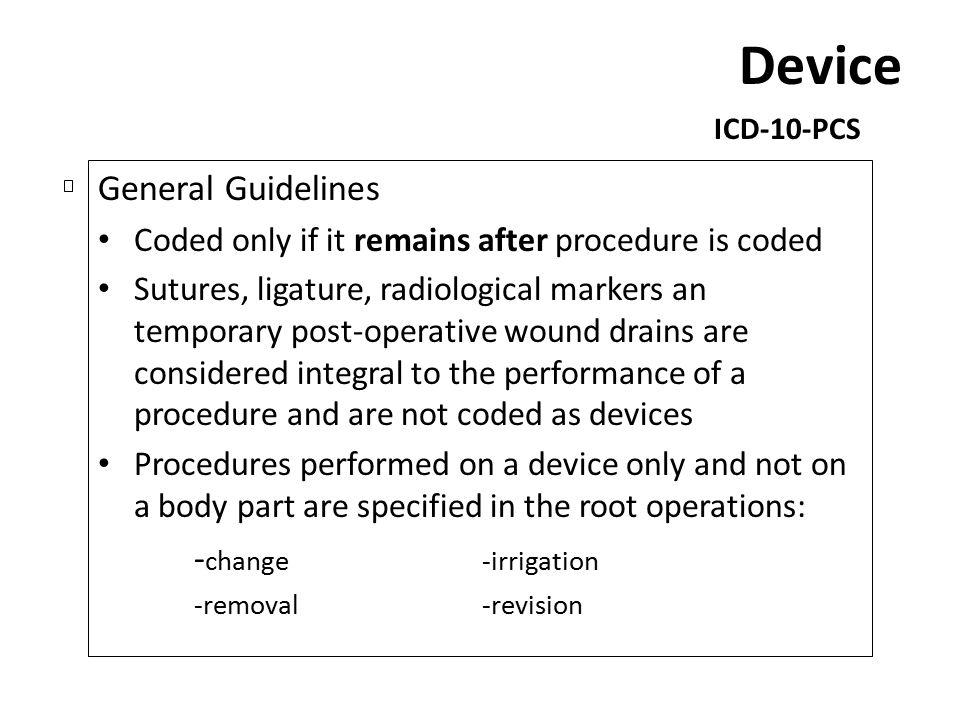 Device General Guidelines -change -irrigation