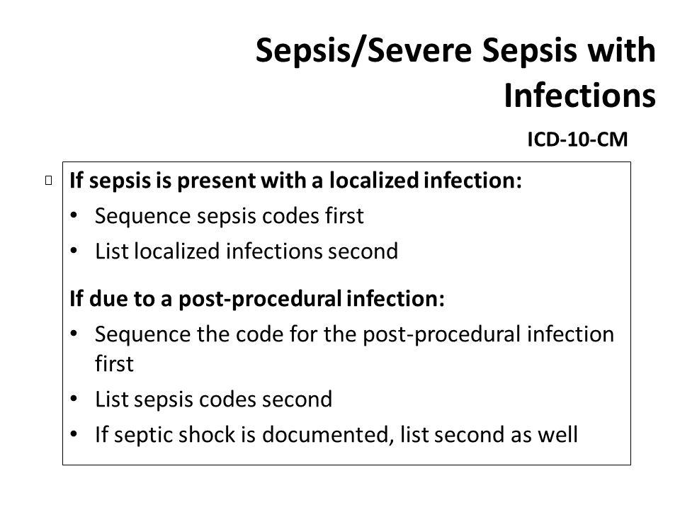 Sepsis/Severe Sepsis with Infections