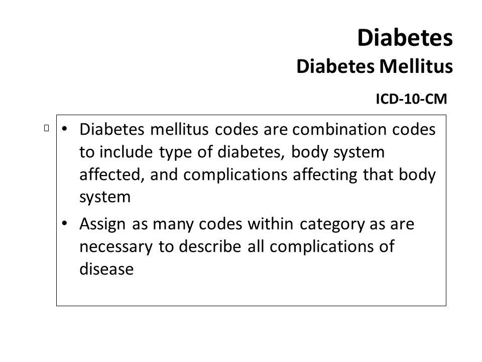 Diabetes Diabetes Mellitus