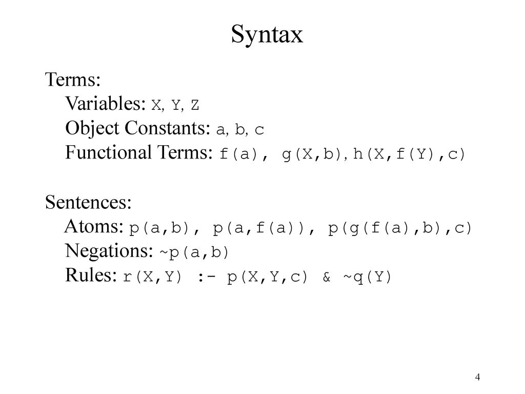 Brief Introduction To Computational Logic Ppt Download