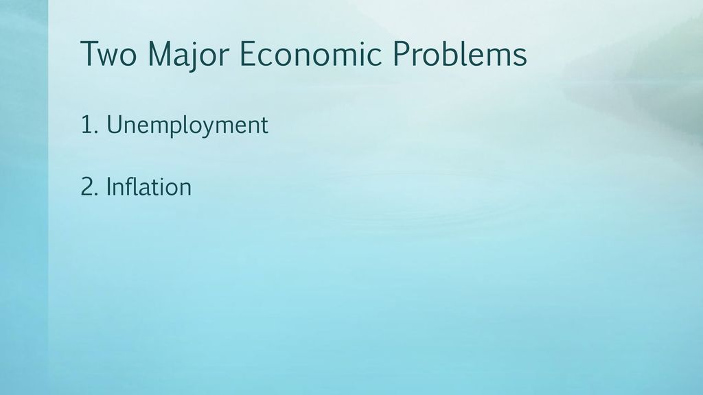 Unemployment and Inflation - ppt download