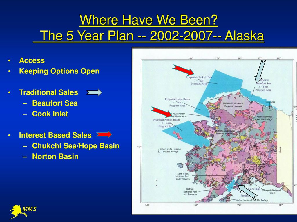 Where Have We Been The 5 Year Plan Alaska