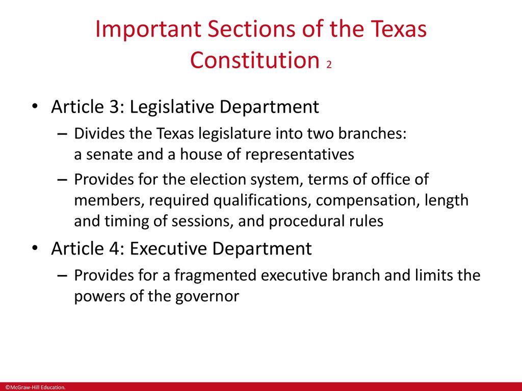 why does the texas constitution create a fragmented executive branch