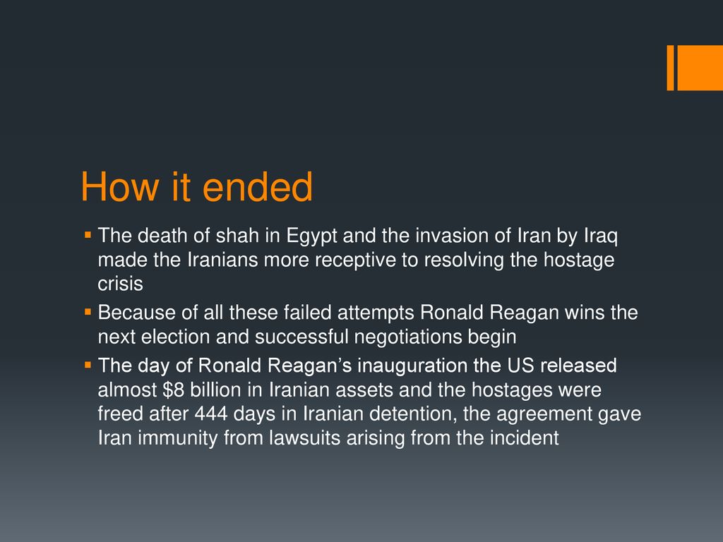 Iranian Hostage Crisis ppt download
