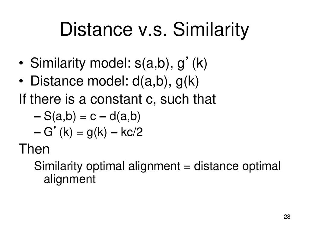 Cap5510 Bioinformatics Sequence Comparison Ppt Download