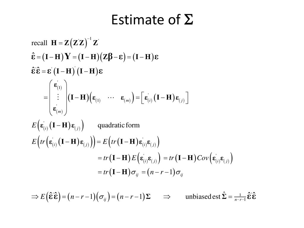 Multivariate Linear Regression Ppt Download