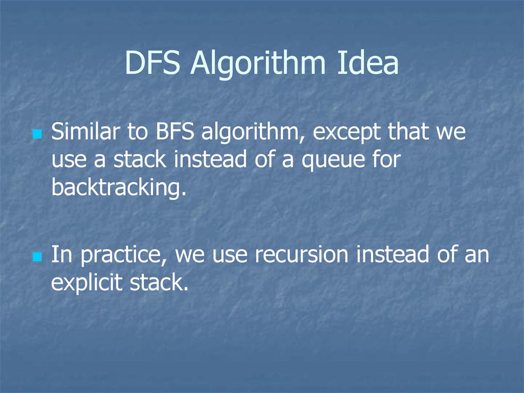 Depth-First Search CSE 2011 Winter April ppt download