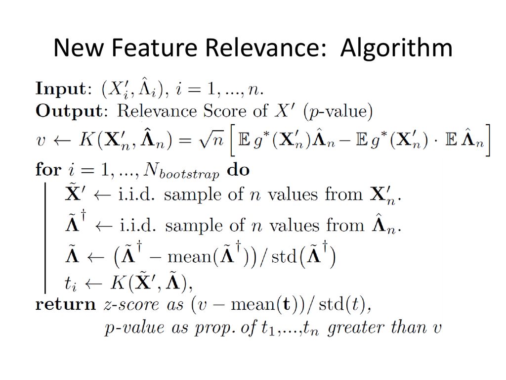 Fast Prediction Of New Feature Utility Ppt Download