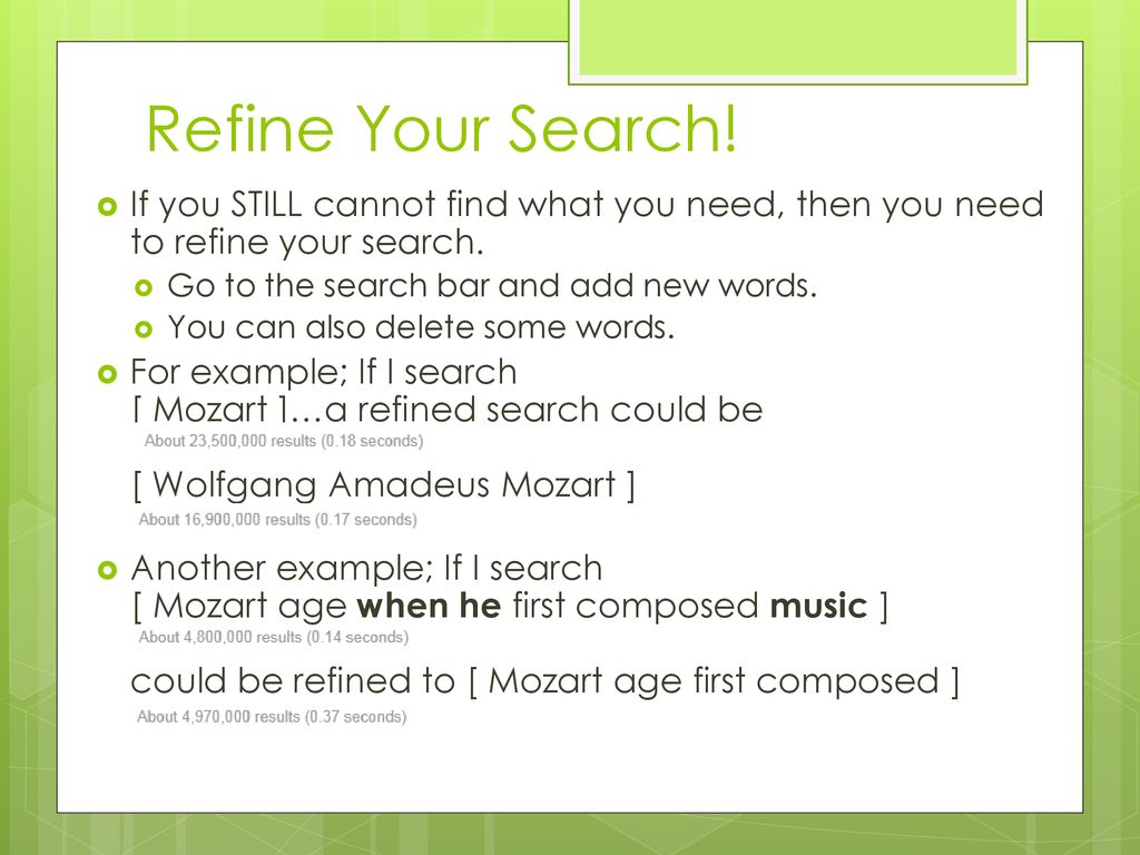 Searching The ppt download