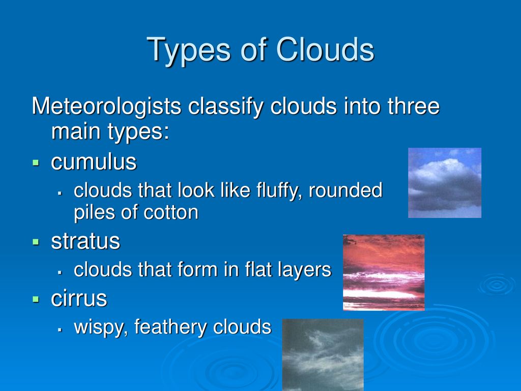 Water in the Atmosphere - ppt download