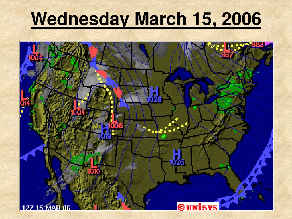 Wednesday March 15, 2006