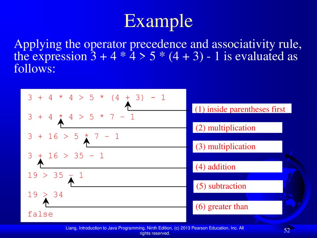 Chapter 3 Selections Liang, Introduction to Java Programming, Ninth ...