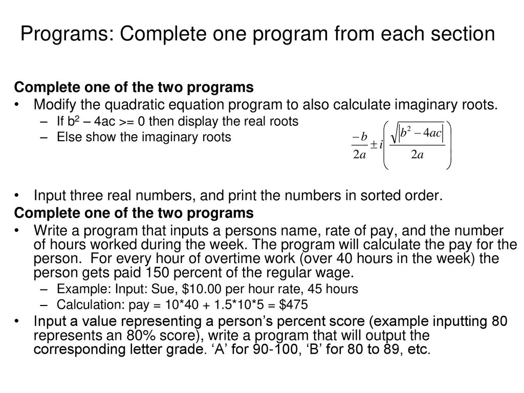 AP Java Review If else. - ppt download
