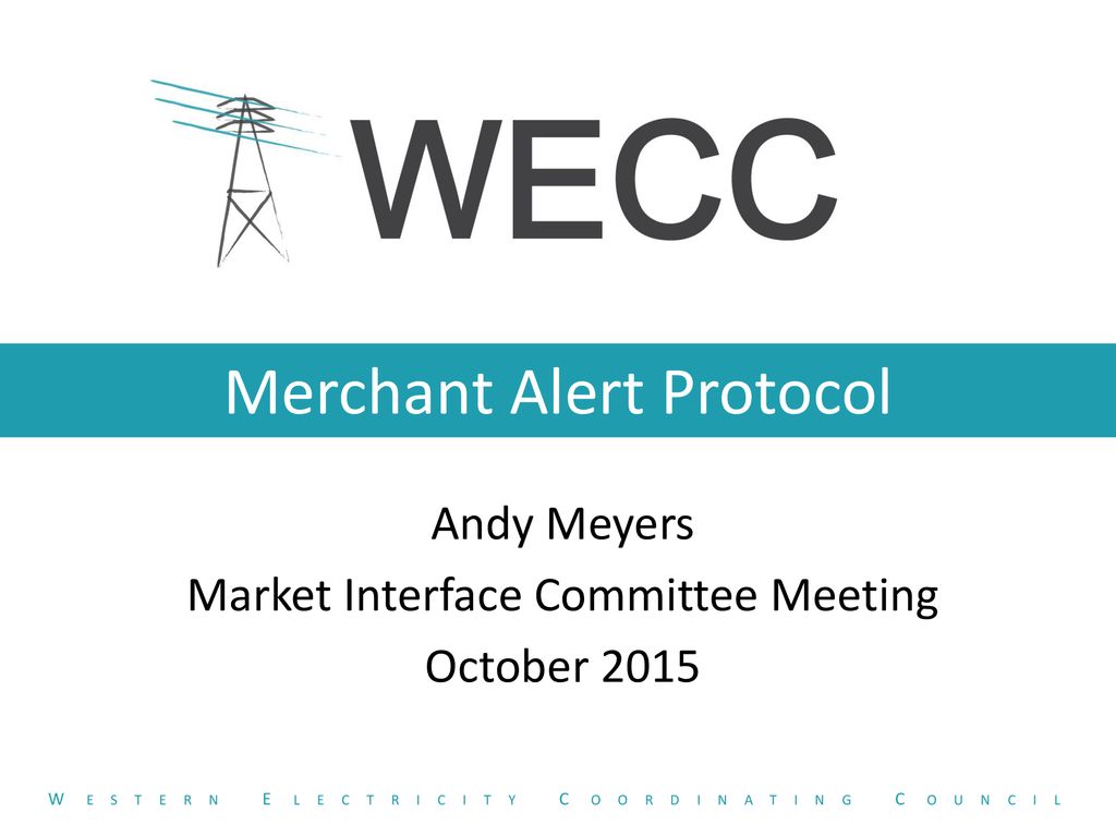 Merchant Alert Protocol