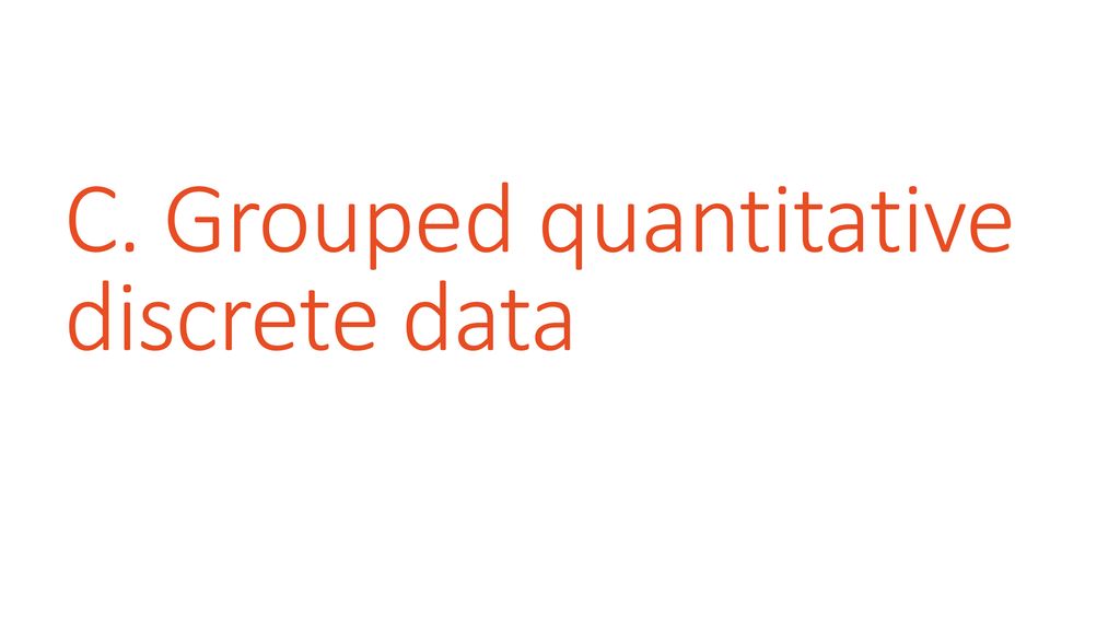 Descriptive statistics ppt download