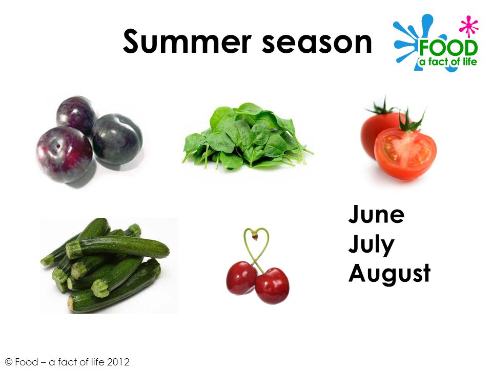 Summer season June July August